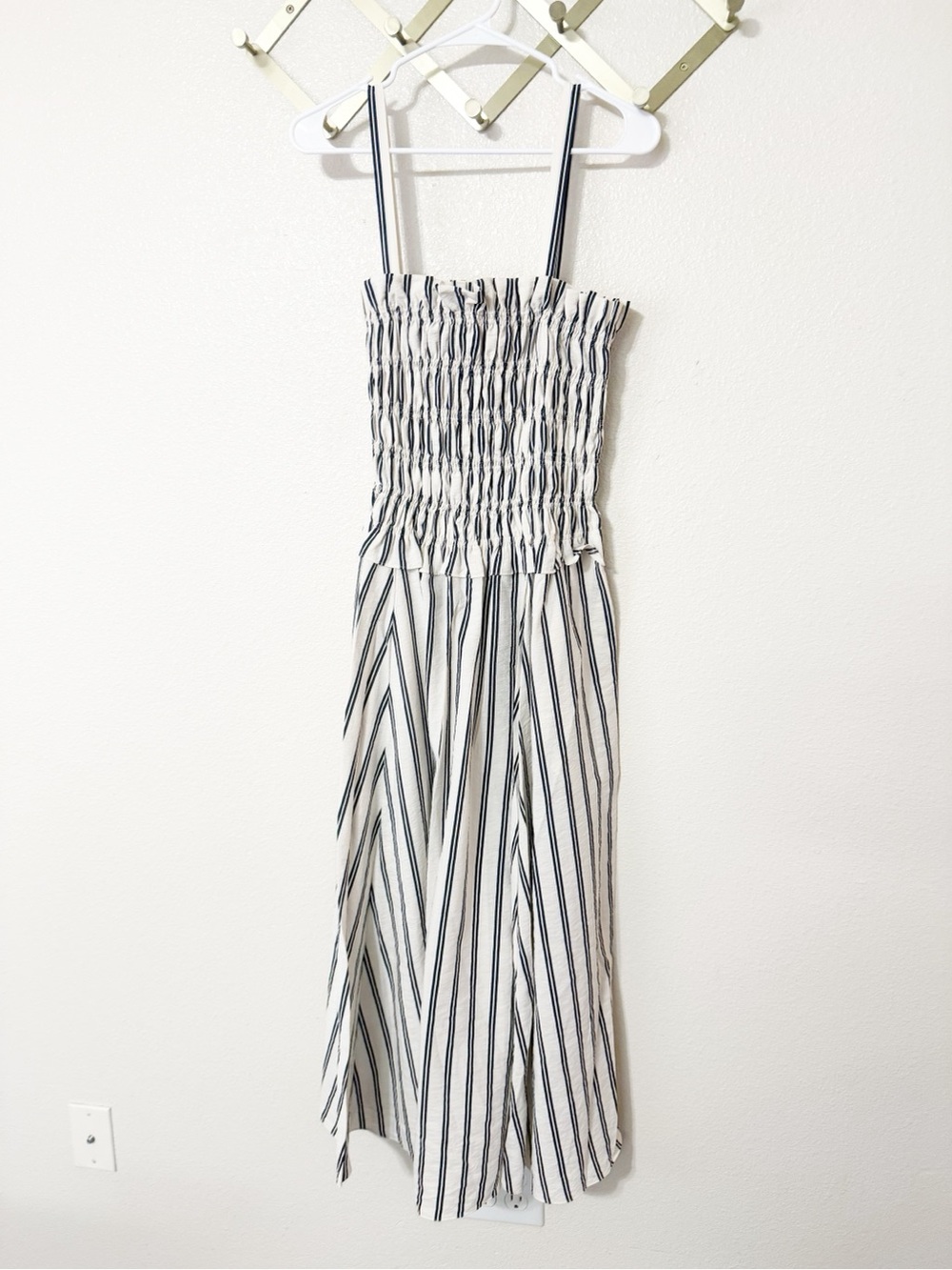 Polo by Ralph Lauren Taylor Swift Engagement Striped Silk-Blend Midi Dress NEW L - Picture 7 of 12